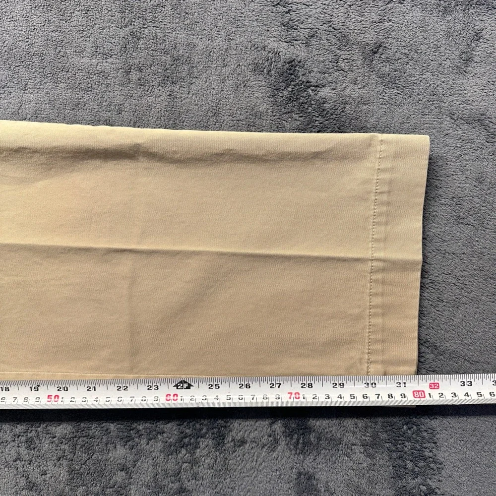 Polo Ralph Lauren Classic Fit Chino Pants Mens 35x32 Khaki Cotton Twill Trousers